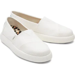 Toms Alpargata Mallow White Canvas Shoes