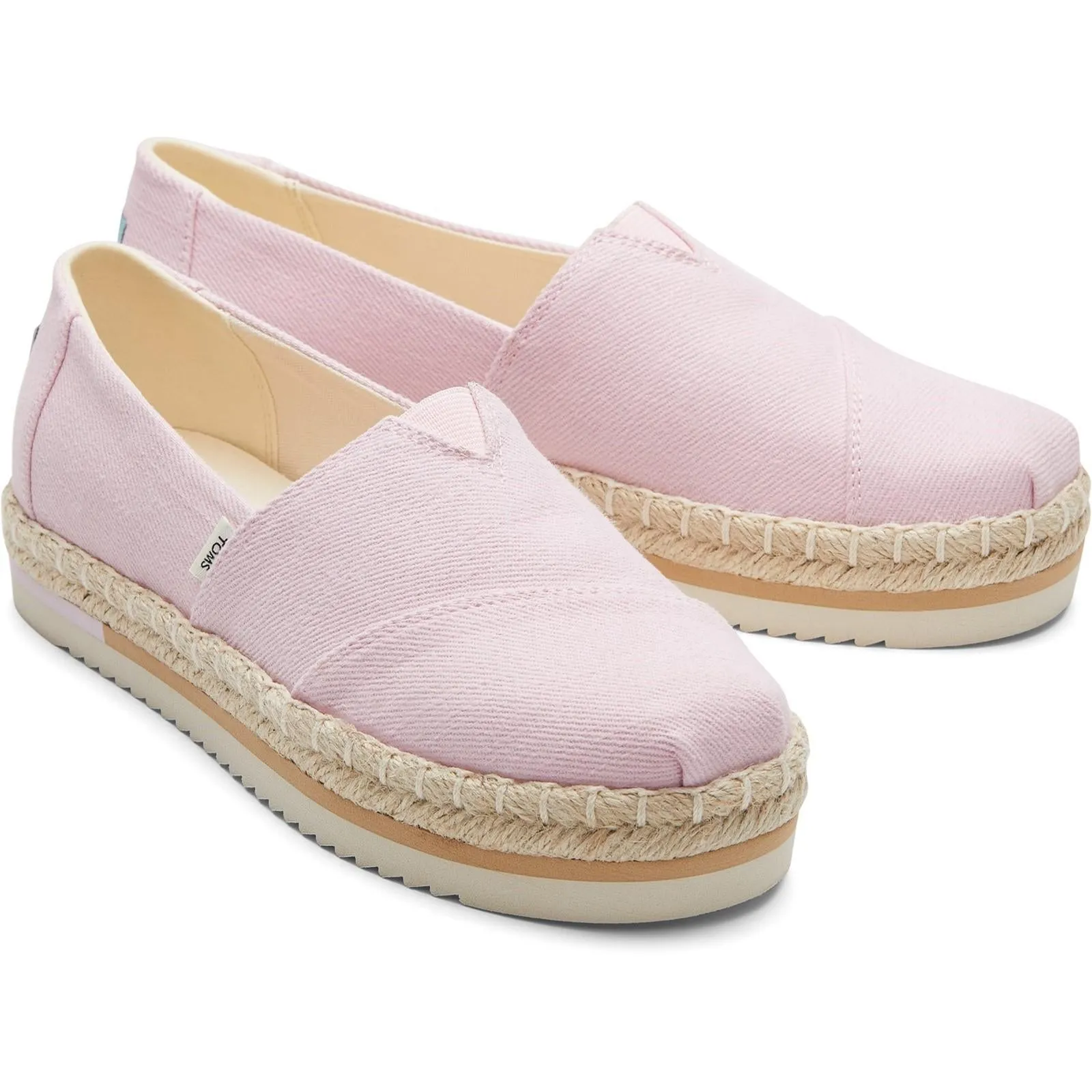 Toms Alpargata Platform Rope Shoes