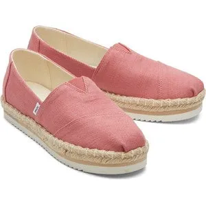 Toms Alpargata Platform Rope Shoes