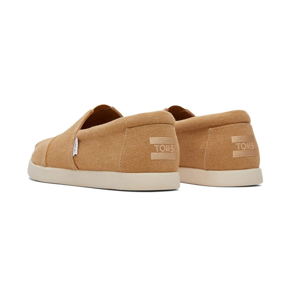 TOMS Espadrille Alpargata Forward Men - Doe Washed Recycled Cotton Canvas