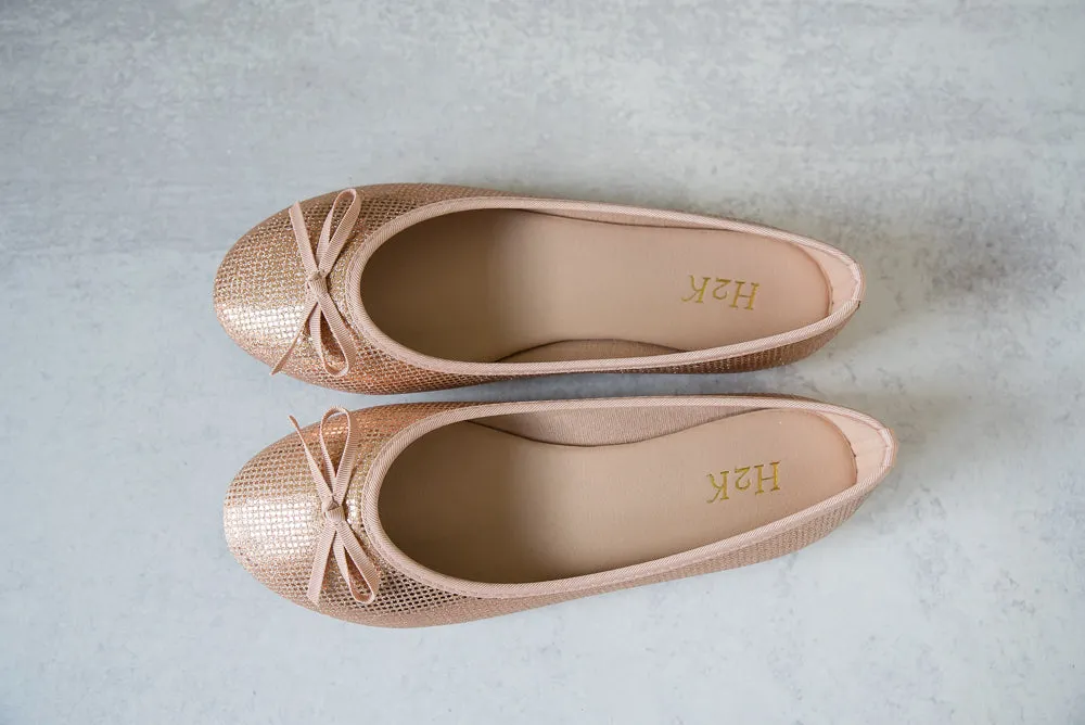 Touch of Magic Flats in Rose Gold