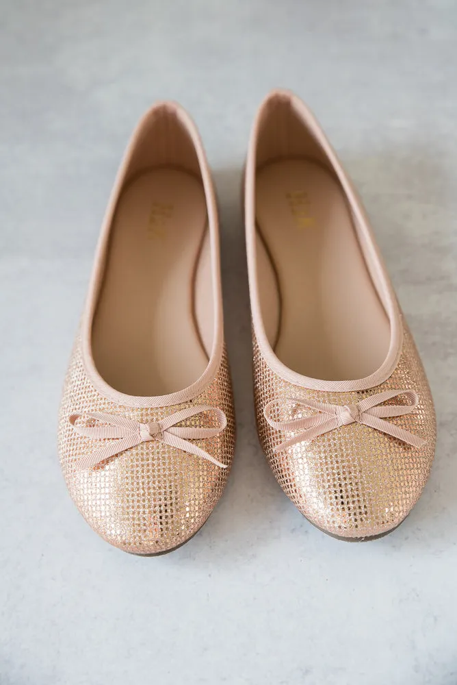 Touch of Magic Flats in Rose Gold