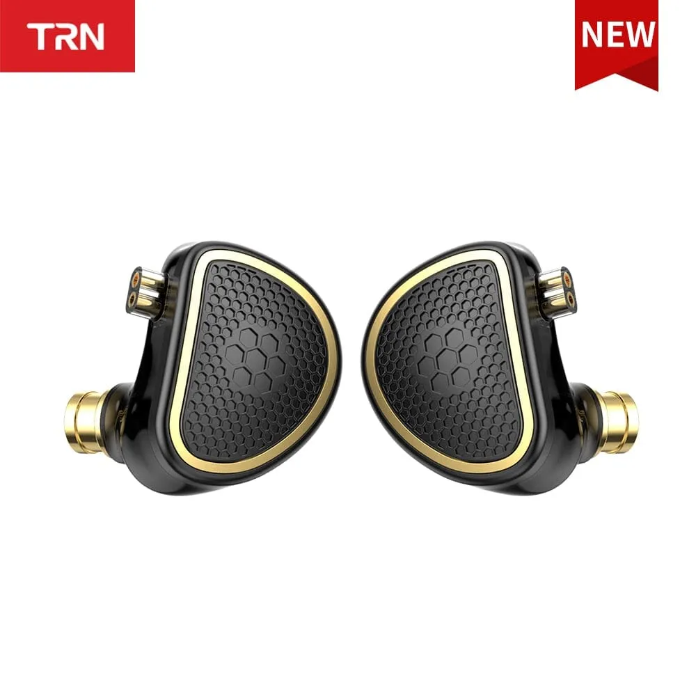 TRN Xuanwu 10mm Square Planar Driver   1BA Hybrid In-Ear Monitors IEMs