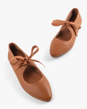 Valley Ballet Flats - Camel