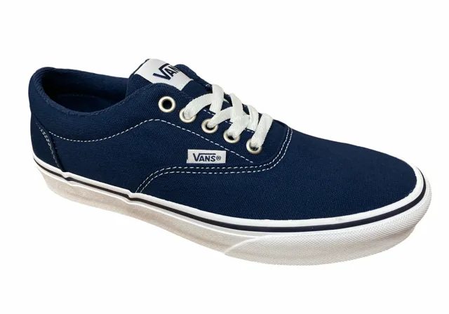 Vans scarpa sneakers da uomo in tela Doheny VN0A3MTFJY31 blu