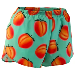 Women's 1" Elite Split Shorts- Peach Perfect