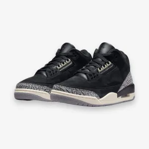 Women's AIR JORDAN 3 RETRO OFF NOIR/BLACK-SAIL-CEMENT GREY CK9246-001