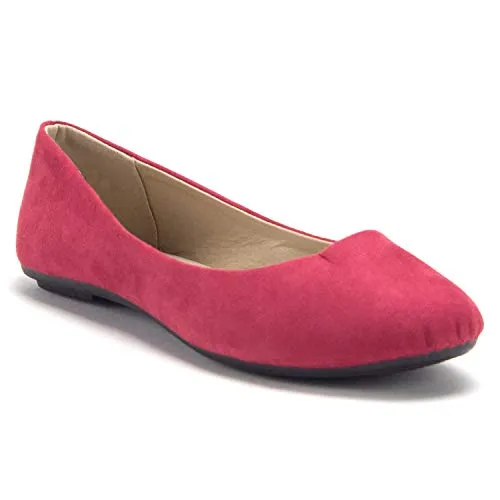 Women's Demi-01 Classic Round Toe Slip On Ballet Flats Shoes