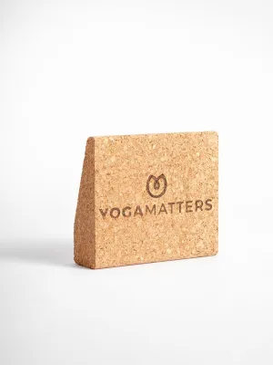 Yogamatters Pocket Size Cork Wedge